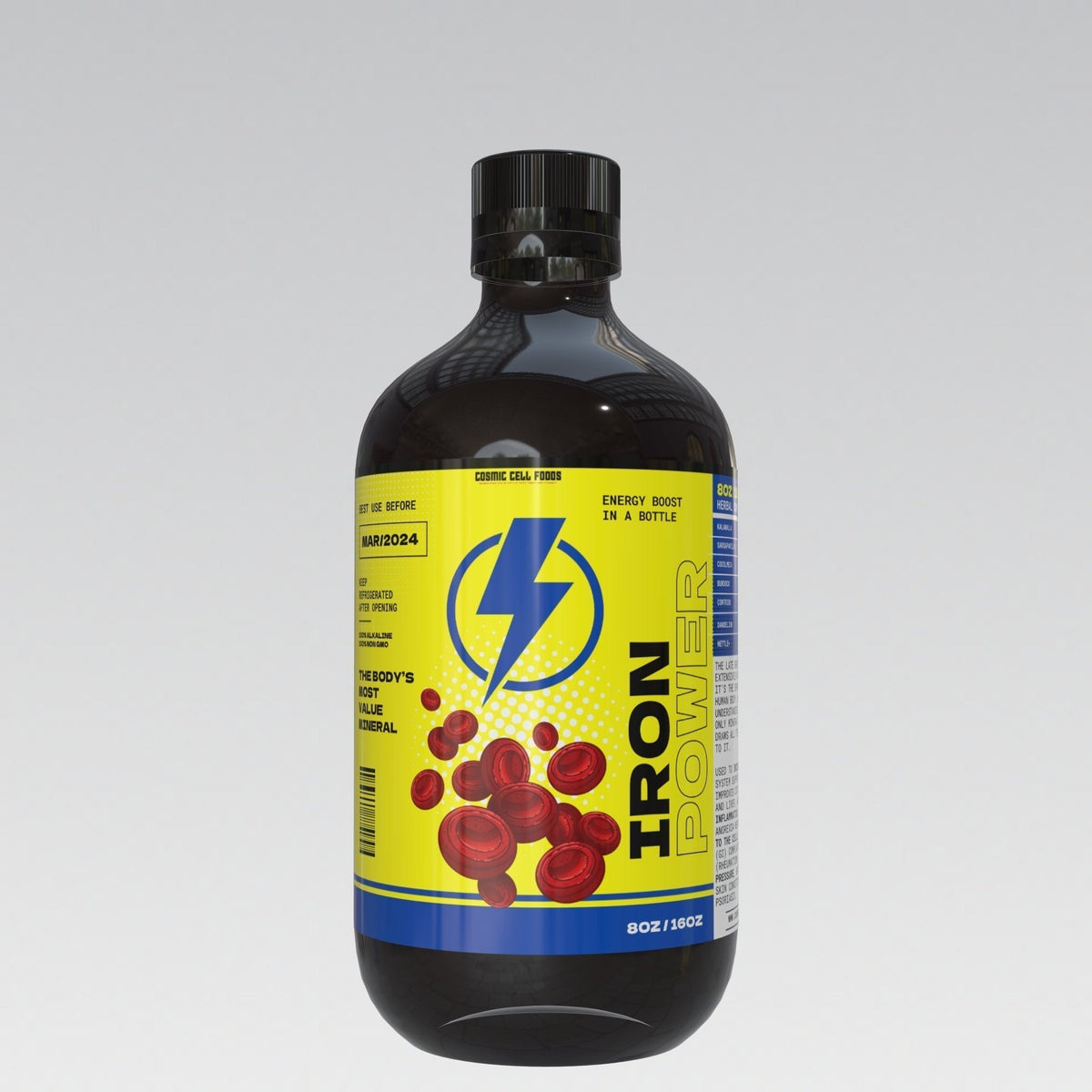 IRON POWER BUNDLE - FAST ACTING ENERGY & BLOOD PURIFICATION - The Cosmic Chef