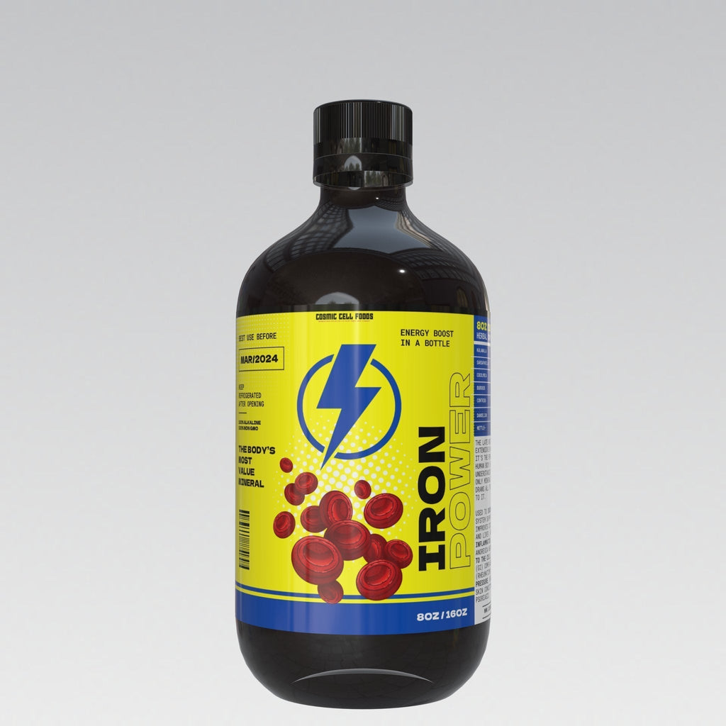 IRON POWER BUNDLE - FAST ACTING ENERGY & CELLULAR PURIFICATION - The Cosmic Chef