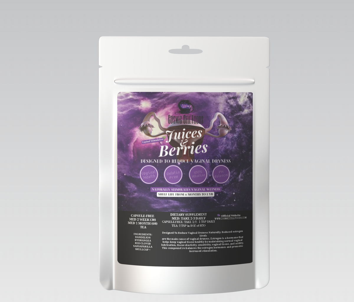 Juices & Berries Bundle - Designed to Reverse Vaginal Dryness